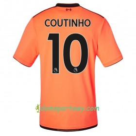 Koszulka Liverpool Coutinho Trzeci Koszulki Piłkarskie 2017-2018 Krótki Rękaw