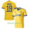 Koszulka Juventus Bonucci 19 Wyjazdowe Koszulki Piłkarskie 2017-2018 Krótki Rękaw