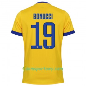 Koszulka Juventus Bonucci 19 Wyjazdowe Koszulki Piłkarskie 2017-2018 Krótki Rękaw