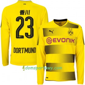 Koszulka Borussia Dortmund Kagawa 23 Domowe Koszulki Piłkarskie 2017-2018 Długi Rękaw