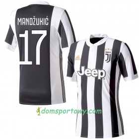 Koszulka Juventus Mandzukic 17 Domowe Koszulki Piłkarskie 2017-2018 Krótki Rękaw
