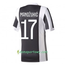 Koszulka Juventus Mandzukic 17 Domowe Koszulki Piłkarskie 2017-2018 Krótki Rękaw