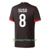 Koszulka AC Milan Suso 8 Trzeci Koszulki Piłkarskie 2017-2018 Krótki Rękaw