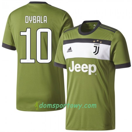 Koszulka Juventus Dybala 10 Trzeci Koszulki Piłkarskie 2017-2018 Krótki Rękaw