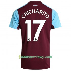 Koszulka West Ham United Chicharito 17 Domowe Koszulki Piłkarskie 2017-2018 Krótki Rękaw