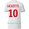 Koszulka Olympique Lyon Lacazette Domowe Koszulki Piłkarskie 2017-2018 Krótki Rękaw