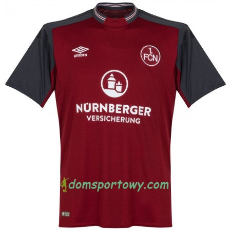 Koszulka 1. FC Nürnberg Domowe Koszulki Piłkarskie 2017-2018 Krótki Rękaw