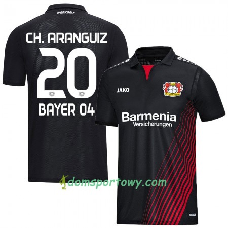 Koszulka Bayer 04 Leverkusen Ch. Aranguiz 20 Domowe Koszulki Piłkarskie 2017-2018 Krótki Rękaw