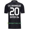 Koszulka Bayer 04 Leverkusen Ch. Aranguiz 20 Domowe Koszulki Piłkarskie 2017-2018 Krótki Rękaw