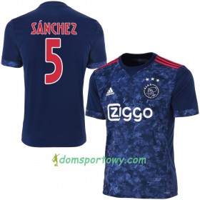 Koszulka Ajax Amsterdam Sánchez 5 Wyjazdowe Koszulki Piłkarskie 2017-2018 Krótki Rękaw