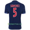 Koszulka Ajax Amsterdam Sánchez 5 Wyjazdowe Koszulki Piłkarskie 2017-2018 Krótki Rękaw