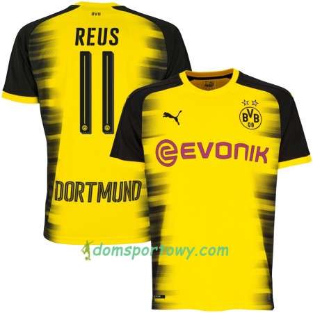 Koszulka Borussia Dortmund Reus 11 Champions League Koszulki Piłkarskie 2017-2018 Krótki Rękaw