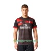 Koszulka AC Milan Trzeci Koszulki Piłkarskie 2017-2018 Krótki Rękaw