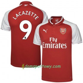 Koszulka Arsenal Lacazette Domowe Koszulki Piłkarskie 2017-2018 Krótki Rękaw