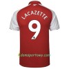 Koszulka Arsenal Lacazette Domowe Koszulki Piłkarskie 2017-2018 Krótki Rękaw