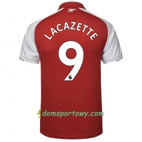 Koszulka Arsenal Lacazette Domowe Koszulki Piłkarskie 2017-2018 Krótki Rękaw