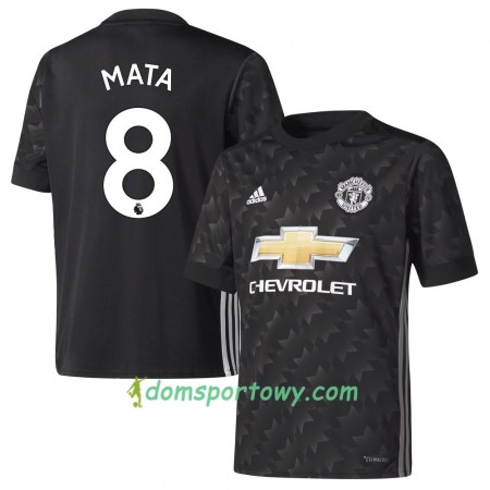 Koszulka Manchester United Mata Wyjazdowe Koszulki Piłkarskie 2017-2018 Krótki Rękaw
