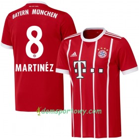 Koszulka Bayern Monachium Martinez 8 Domowe Koszulki Piłkarskie 2017-2018 Krótki Rękaw