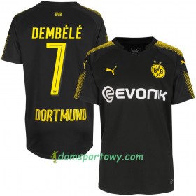 Koszulka Borussia Dortmund Dembélé 7 Wyjazdowe Koszulki Piłkarskie 2017-2018 Krótki Rękaw