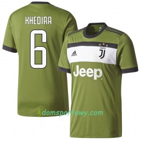 Koszulka Juventus Khedira 6 Trzeci Koszulki Piłkarskie 2017-2018 Krótki Rękaw