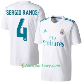 Koszulka Real Madryt Sergio Ramos Domowe Koszulki Piłkarskie 2017-2018 Krótki Rękaw