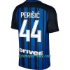 Koszulka Inter Mediolan Perisic 44 Domowe Koszulki Piłkarskie 2017-2018 Krótki Rękaw