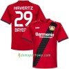 Koszulka Bayer 04 Leverkusen Havertz Wyjazdowe Koszulki Piłkarskie 2017-2018 Krótki Rękaw