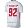 Koszulka AS Roma El Shaarawy 92 Wyjazdowe Koszulki Piłkarskie 2017-2018 Krótki Rękaw