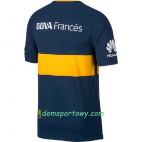 Koszulka Boca Juniors Domowe Koszulki Piłkarskie 2017-2018 Krótki Rękaw