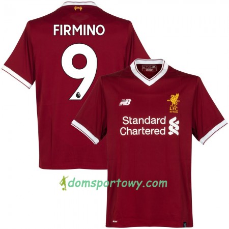 Koszulka Liverpool Firmino Domowe Koszulki Piłkarskie 2017-2018 Krótki Rękaw