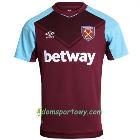 Koszulka West Ham United Domowe Koszulki Piłkarskie 2017-2018 Krótki Rękaw