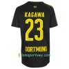 Koszulka Borussia Dortmund Kagawa 23 Wyjazdowe Koszulki Piłkarskie 2017-2018 Krótki Rękaw