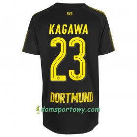 Koszulka Borussia Dortmund Kagawa 23 Wyjazdowe Koszulki Piłkarskie 2017-2018 Krótki Rękaw