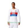 Koszulka Olympique Lyon Domowe Koszulki Piłkarskie 2017-2018 Długi Rękaw 