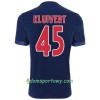 Koszulka Ajax Amsterdam Kluivert 45 Wyjazdowe Koszulki Piłkarskie 2017-2018 Krótki Rękaw