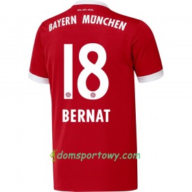 Koszulka Bayern Monachium Bernat 18 Domowe Koszulki Piłkarskie 2017-2018 Krótki Rękaw