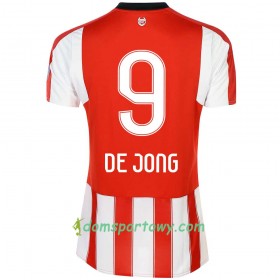 Koszulka PSV De Jong 9 Domowe Koszulki Piłkarskie 2017-2018 Krótki Rękaw