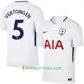 Koszulka Tottenham Hotspur Vertongen 5 Domowe Koszulki Piłkarskie 2017-2018 Krótki Rękaw