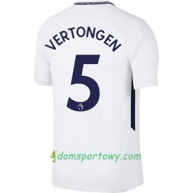 Koszulka Tottenham Hotspur Vertongen 5 Domowe Koszulki Piłkarskie 2017-2018 Krótki Rękaw