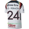 Koszulka Club América O. Peralta Wyjazdowe Koszulki Piłkarskie 2017-2018 Krótki Rękaw