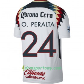 Koszulka Club América O. Peralta Wyjazdowe Koszulki Piłkarskie 2017-2018 Krótki Rękaw