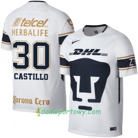 Koszulka Pumas UNAM Castillo Wyjazdowe Koszulki Piłkarskie 2017-2018 Krótki Rękaw