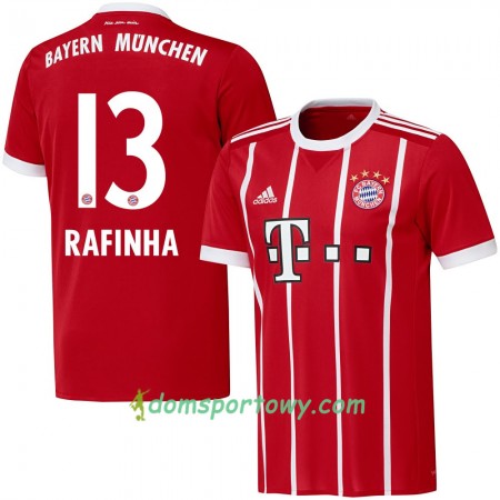 Koszulka Bayern Monachium Rafinha 13 Domowe Koszulki Piłkarskie 2017-2018 Krótki Rękaw