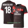 Koszulka AC Milan Montolivo 18 Trzeci Koszulki Piłkarskie 2017-2018 Krótki Rękaw