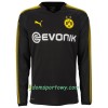 Koszulka Borussia Dortmund Dembélé 7 Wyjazdowe Koszulki Piłkarskie 2017-2018 Długi Rękaw