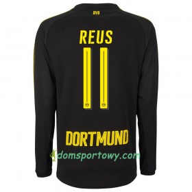 Koszulka Borussia Dortmund Reus 11 Wyjazdowe Koszulki Piłkarskie 2017-2018 Długi Rękaw