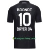 Koszulka Bayer 04 Leverkusen Brandt 10 Domowe Koszulki Piłkarskie 2017-2018 Krótki Rękaw