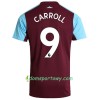 Koszulka West Ham United Carroll 9 Domowe Koszulki Piłkarskie 2017-2018 Krótki Rękaw