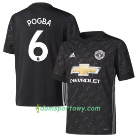 Koszulka Manchester United Pogba 6 Wyjazdowe Koszulki Piłkarskie 2017-2018 Krótki Rękaw