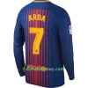 Koszulka FC Barcelona Arda Domowe Koszulki Piłkarskie 2017-2018 Długi Rękaw
